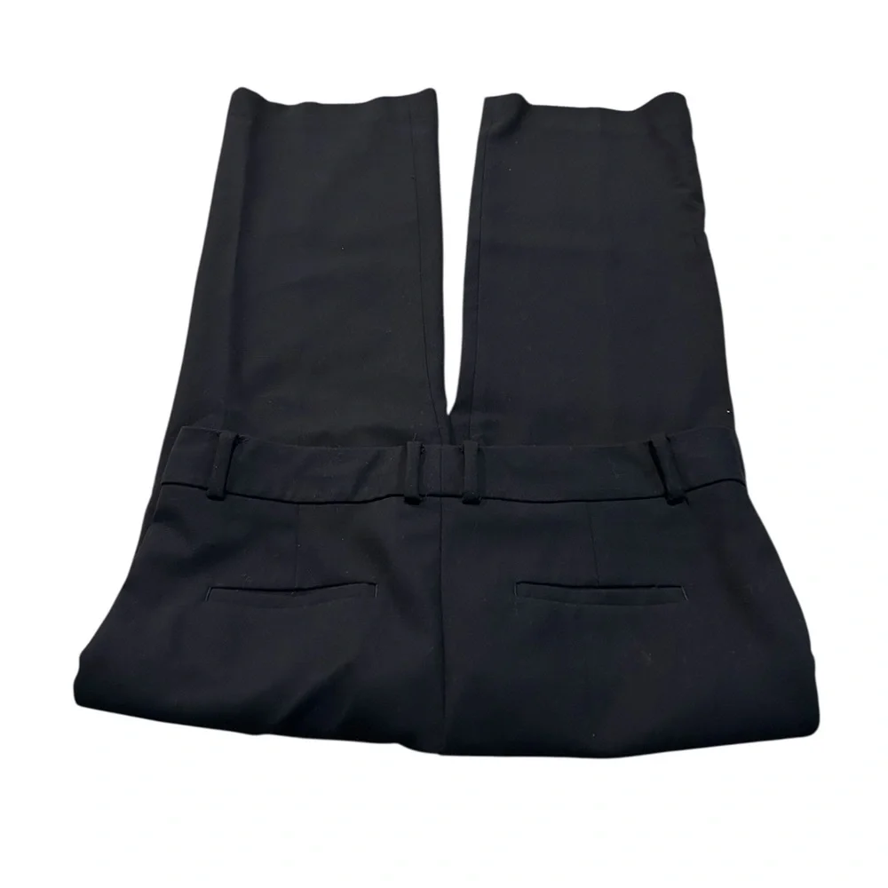 ANN TAYLOR navy cropped dress pants